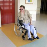 wheelchair to fit through door