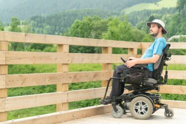 Electric Wheelchair for Spinal Cord Patients